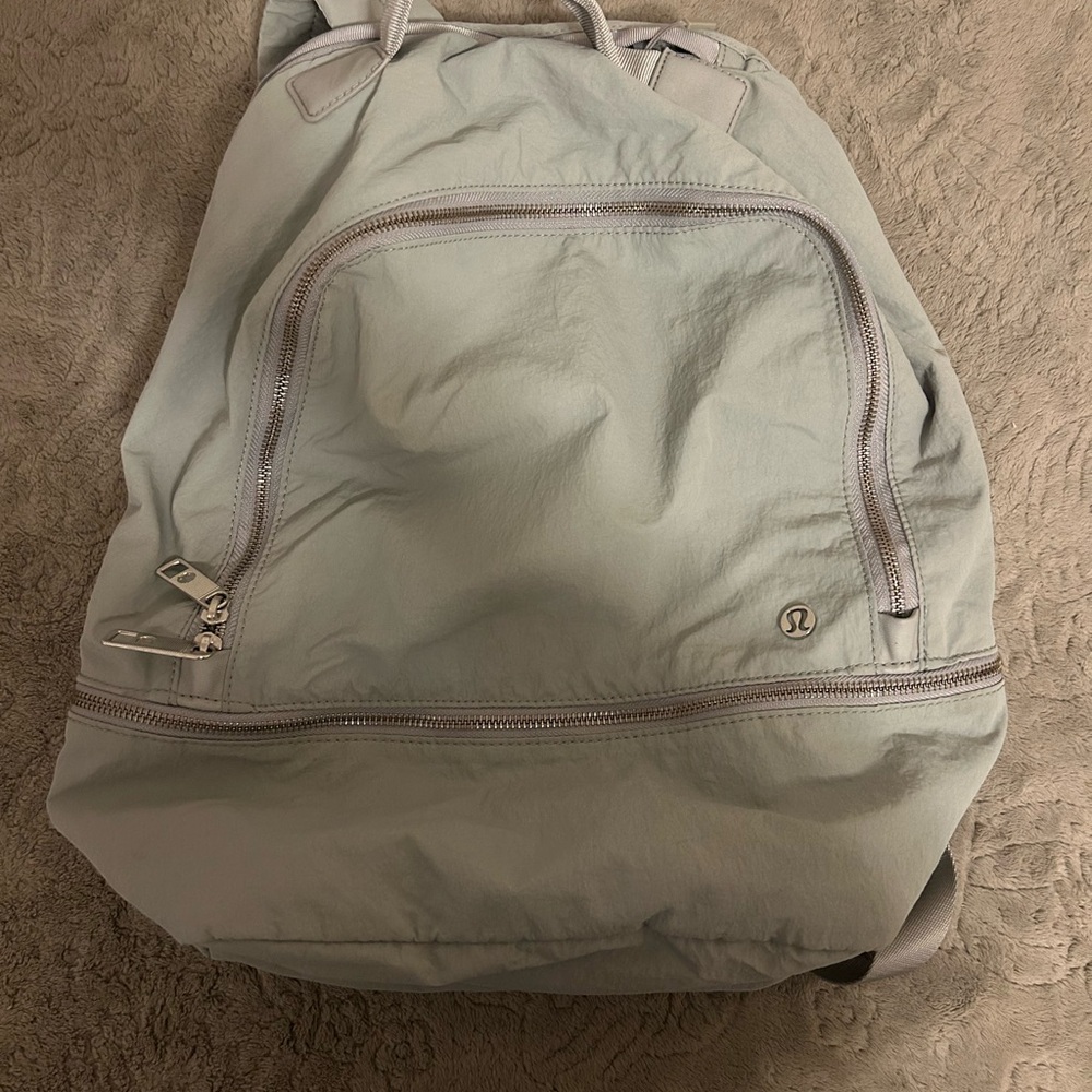 lululemon athletica Light Gray Backpack